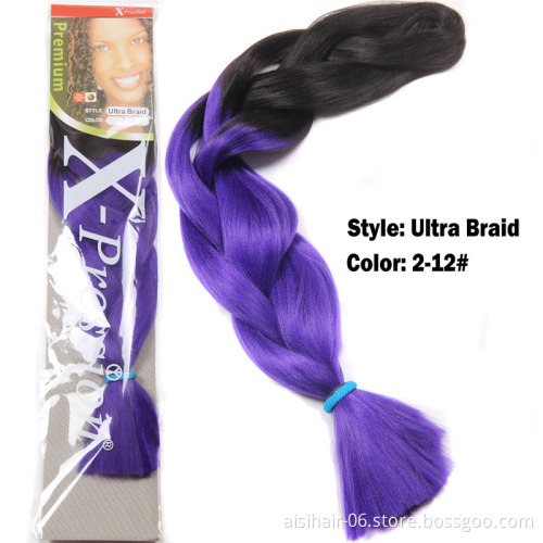 Manufacturer wholesale Synthetic Hair synthetic hair for braiding